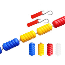 Swimming Pool Lane Divider Rope with Floats, Durable Pool Safety Rope 82‑4FT for Indoor Outdoor Competitions