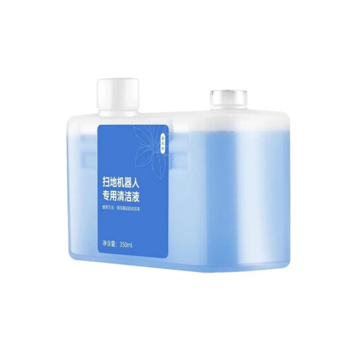 Robot Mop Cleaning Solution 350ml Refill for ECOVACS T30 Series, Deep Cleaning Formula, 2 Bottles 1