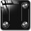 Digital Bathroom Scale with Dual Function Display, Tempered Glass Design, 440 lb Capacity 1