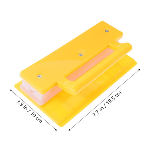 BBQ Skewer Maker 19.5 x 6 cm Durable Handheld Meat Tool Easy Replacement Space Saving Barbecue Accessory 1
