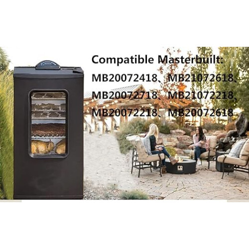 Digital Control Panel Replacement with LED Display for Masterbuilt, Fits MB20072418 MB20072618 Smoker 1