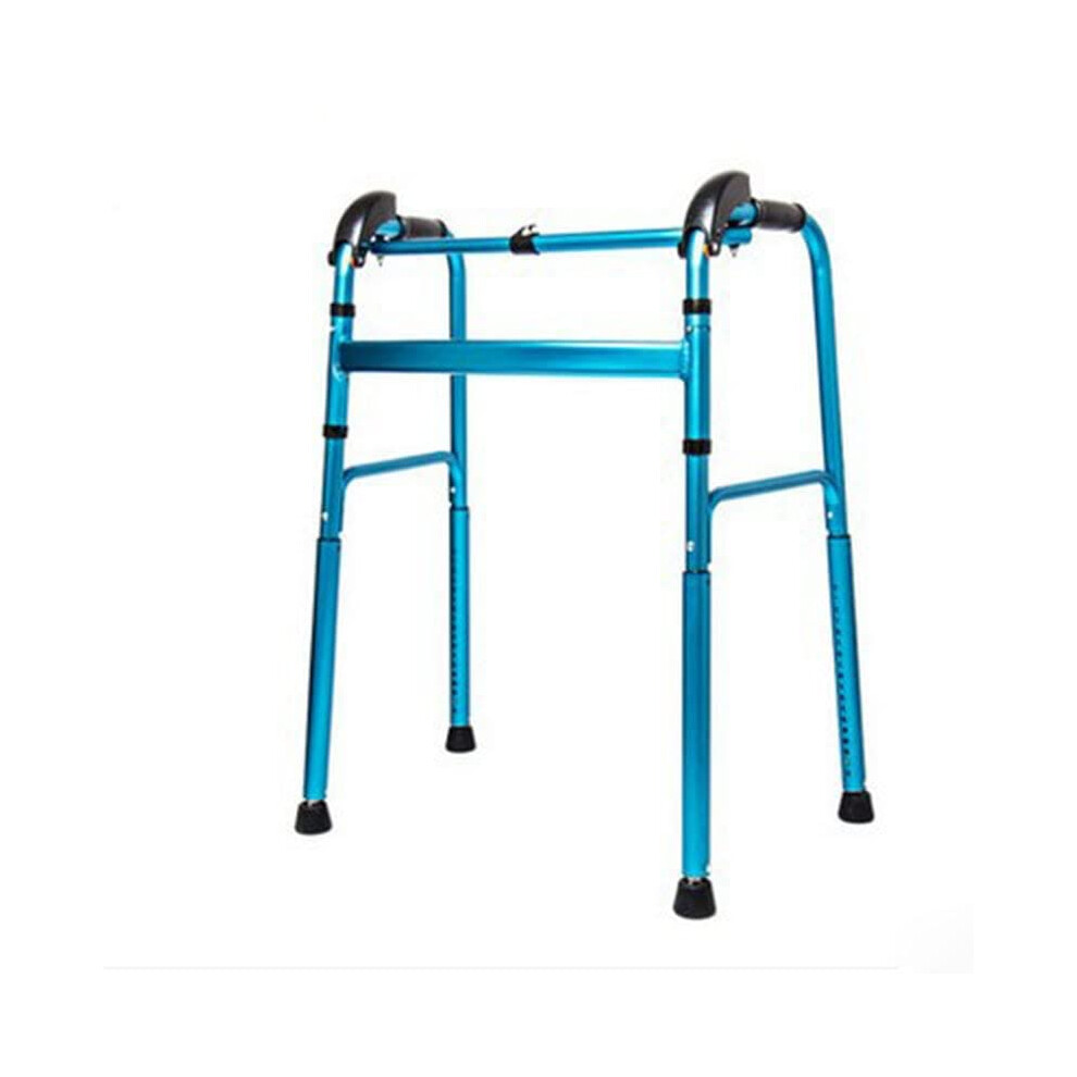 Rolling Walker with Seat for Seniors, 15âLevel Adjustable Height, Foldable Aluminum Frame, 360 Swivel Feet