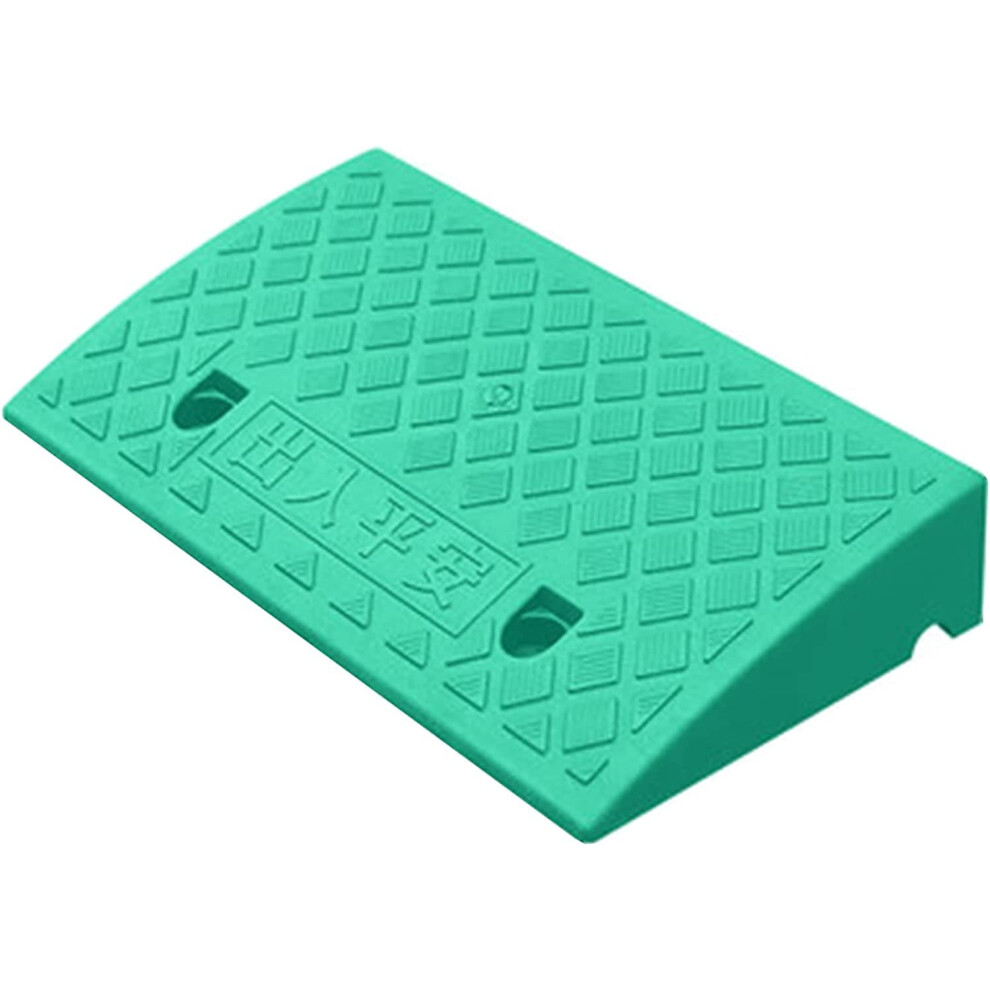 Wheelchair Ramp with AntiSkid Surface, Heavy Duty Plastic Threshold Ramp for Doorways and Curbs