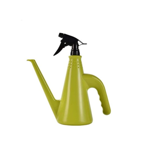 Plastic Long Spout Watering Can for Houseplants, Precise Root Targeting, Even Spray Coverage
