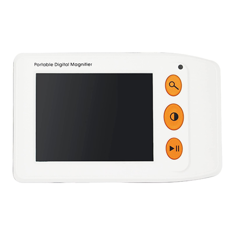 Digital Reading Magnifier 3.5 Inch LCD Screen, Adjustable 2â25x Zoom, Rechargeable Handheld Reading Aid for Seniors