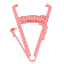 2Pcs Body Fat Caliper with Measuring Tape, Precision Skinfold Body Fat Tester for Home and Gym