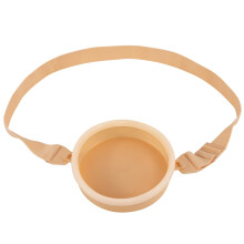 Ostomy Shower Cover Waterproof Silicone Shield with Adjustable Elastic Belt for Colostomy Protection