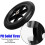 12 Inch Wheelchair Replacement Wheel, Polyurethane Solid Tire, Puncture‑Resistant, Easy Install, Black 3