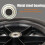 12 Inch Wheelchair Replacement Wheel, Polyurethane Solid Tire, Puncture‑Resistant, Easy Install, Black 4