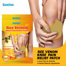 Parche para la rodilla con veneno de abeja, parche para el cuidado de las articulaciones