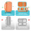 Cyan Storage Case for 3Doodler Start+ Essentials 3D Pen Set 4