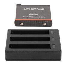 X3 3-Channel Charger for X3 Battery 1800mAh Type-C