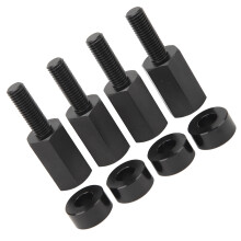 Black Seat Lift Mounts 4PCS 1.5-2 Inch Riser for Maverick X3 All Years Easy Fit