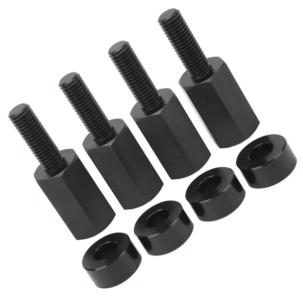 All Years Maverick X3 Seat Riser 4Pcs 1.5 To 2.0 Inch Mounts Easy Fit Black 8711393618049