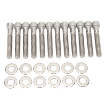 Polished 304 SBF 289-302 5.0L 2in 5/16 Bolts