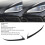 2Pcs Front Gloss Carbon Fiber Eyelid BRZ 2022+ 3