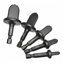 5pcs Hexagonal Handle Tube Flaring Tool Set for Air Conditioner and HVAC, MultiSize Durable Metal Expander Kit