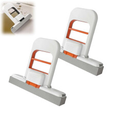 2PCS Mini Sponge Mop with OneHanded Squeeze, Foldable Compact Design for Desk and Countertops