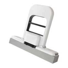 Mini Self Wringing Mop with Super Absorbent Sponge Head for Bathroom Kitchen and Corner Cleaning White Black