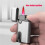Windproof Butane Torch Lighter with Adjustable Red Flame, Visible Fuel Window, Refillable for Camping BBQ Gift 3