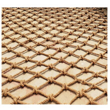 Safety Net Hemp Rope Net for Kids and Pets, Heavy Duty Child Safety Protection Outdoor Playground Mesh