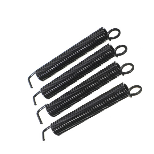 4 Pack Practical Guitar Springs for Stable Vibrato and-Black