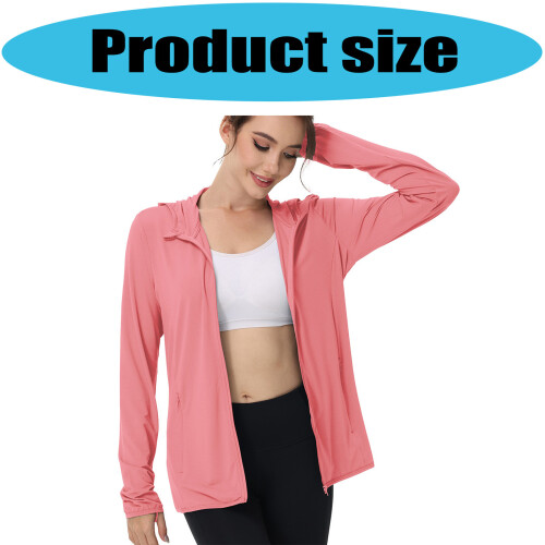 High Performances UPF50+ Women Sun Protective Jacket-Black M 1