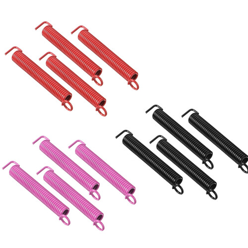 Pack of 4 Metal Guitar Springs Suitable for Stable Tuning-Red 1