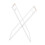 Foldable Iron Wire Rack 2BagWhite 46.5x56.3x24.5cm 1