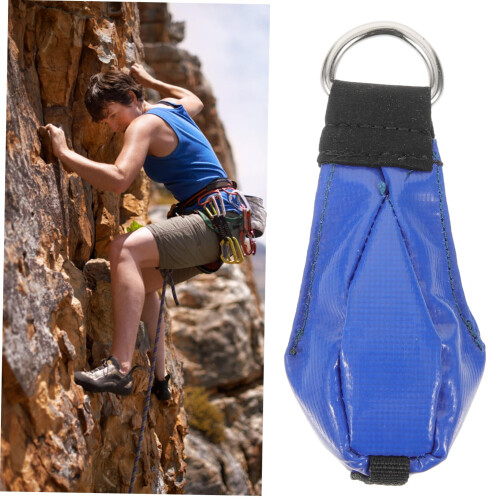 Throw Weight Bag with Aerodynamic Design and Quick Ring, Durable Tree Climbing Gear 2