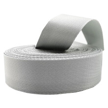 Black Heavy Duty Nylon Webbing Strap 1.5 Inch, Durable Flexible Webbing for Bags, Belts and Crafts