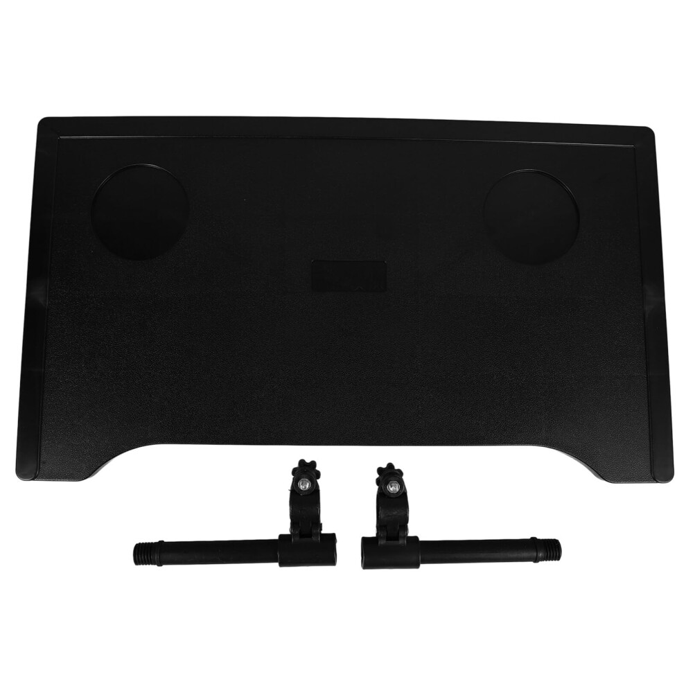Wheelchair Tray Table with Cup Holder, Removable Lap Tray for Adults and Elderly Dining and Reading