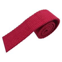 Cotton Webbing Strap 38mm Red 10 Yards Heavy Duty Canvas Roll for Bags Crafts Upholstery