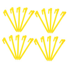 50pcs Heavy Duty Tent Stakes for Camping, Metal Ground Pegs for Tarp Canopy and Garden