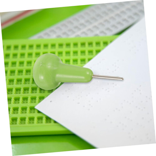 Sets Braille Learning Tool Braille Writing and Stylus Kit Blind Accessible and 1