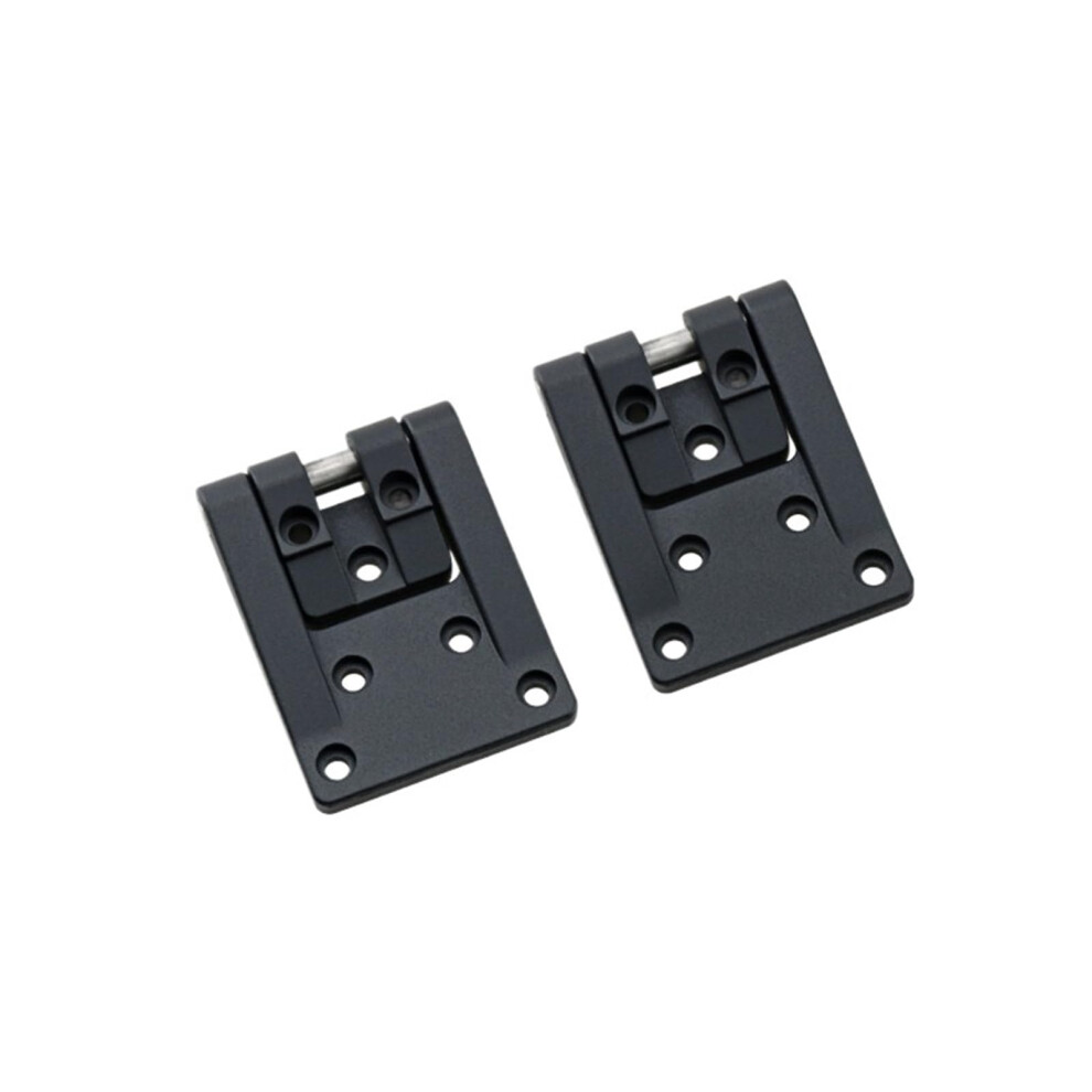 Black Zinc Alloy Cabinet Door Hinge Tshaped Corner Design For Distribution Box Secure And Durable 9351714451895