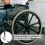 2pcs Wheelchair Brake Lever Handle Set, Responsive Brake Control, Front‑Rear Compatible, Quick Replacement Design 3