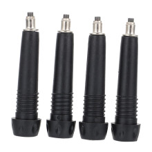 4pcs Tungsten Steel Trekking Pole Tips WearResistant Walking Stick Tip Covers for Hiking
