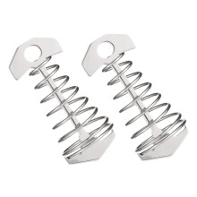 2pcs Stainless Steel Tent Stakes Fish Bone Shape Heavy Duty Camping Tent Pegs for Wooden Deck