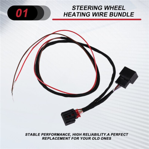 For  MQB Steering Wheel Heating Harness 5Q0 Module Connect Cable Steering Wheel Heating Slip Ring Adapter Cable 1