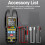 ANENG PN131 Digital Multimeter Portable AC/ Current Voltage Resistance Capacitance Rechargeable NCV Clamp Meter 5