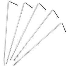 Heavy Duty Tent Stakes 20Pcs Metal Camping Pegs Reliable Ground Anchoring for Tarp and Canopy