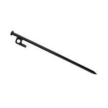 2pcs Heavy Duty Tent Stakes and Ground Anchors 30cm Black Pegs for Camping Canopies Hiking