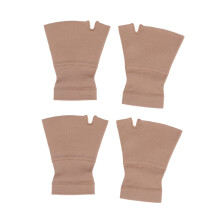 2 Pairs Wrist Support Brace with Elastic Thumb Hole, Breathable Compression Sleeves for Sports