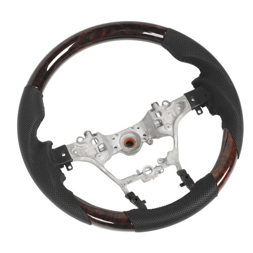 Hydro Dip Steering Wheel Perforated Leather 3 Section Type`Replacement For Hilux
