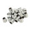 20 Pcs Safety Round-Handle Wedges, Silver 18mm 2