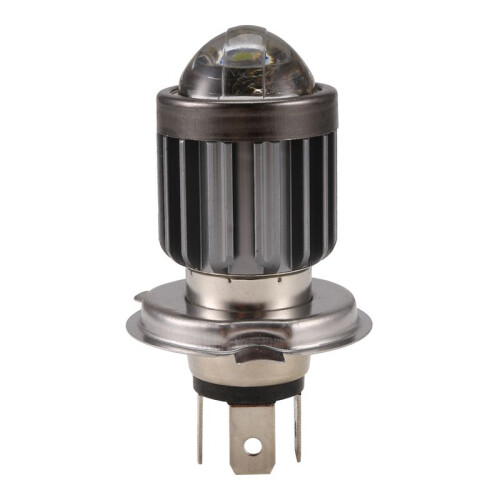 H4 LED Spotlight Small Light Bulb LED Motorcycle Modified Headlight Integrated Two-Color Headlight Accessories