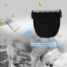High Quality Black Ceramic Titanium Knife Pet Dog Hair Trimmer Blade Clipper for BaoRun P2 P3 P6 P9 S1 LILI ZP-295 ZP-293 4