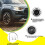 2 PCS Push Button Quick Release Hood Bonnet Pins Lock Clip Car Bumper  Kit 3