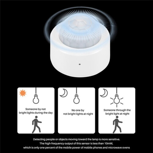 Tuya Zigbee PIR Motion Sensor Human Body Motion Sensor  Life Control Works with Alexa  Home 2